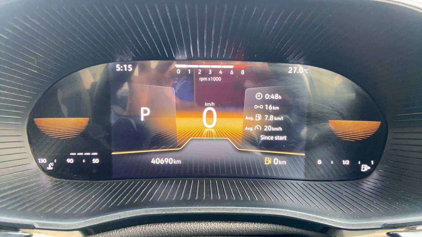 2023 Skoda SLAVIA STYLE 1.0L TSI AT, Petrol, Automatic, 40,673 km, Odometer Image