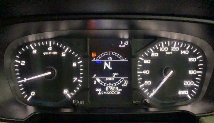 2022 Tata PUNCH ADVENTURE CAMO AMT, Petrol, Automatic, 67,511 km, Odometer Image