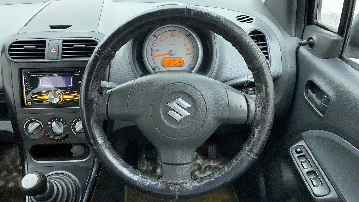 2015 Maruti Ritz LXI, Petrol, Manual, 51,625 km, Steering Wheel Close Up