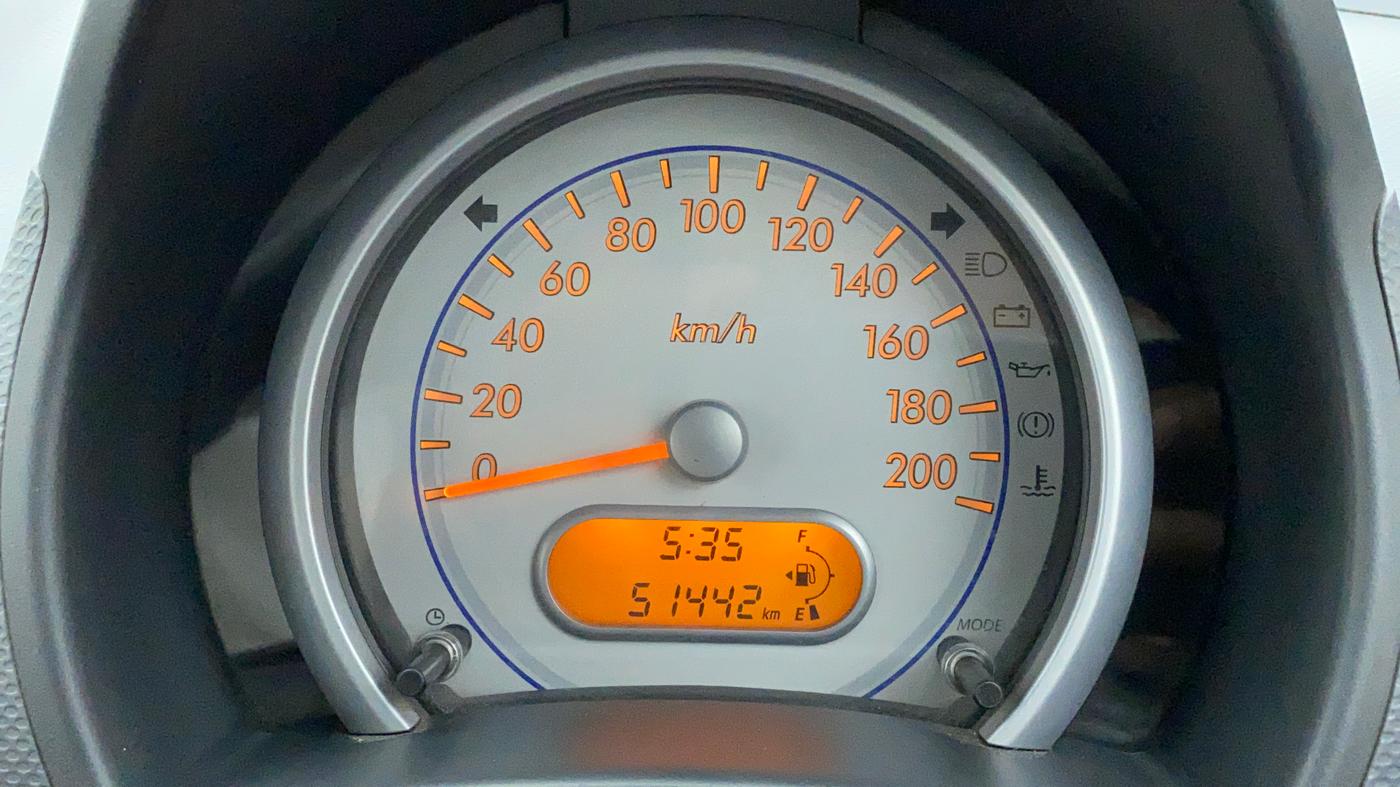 2015 Maruti Ritz LXI, Petrol, Manual, 51,625 km, Odometer Image