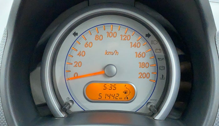 2015 Maruti Ritz LXI, Petrol, Manual, 51,625 km, Odometer Image