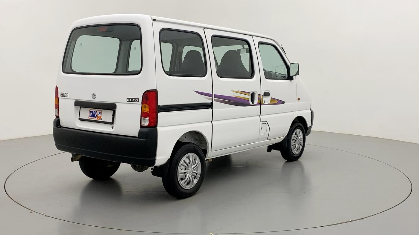 2016 Maruti Eeco 5 STR WITH AC PLUSHTR, Petrol, Manual, 26,188 km, Right Back Diagonal (45- Degree) View