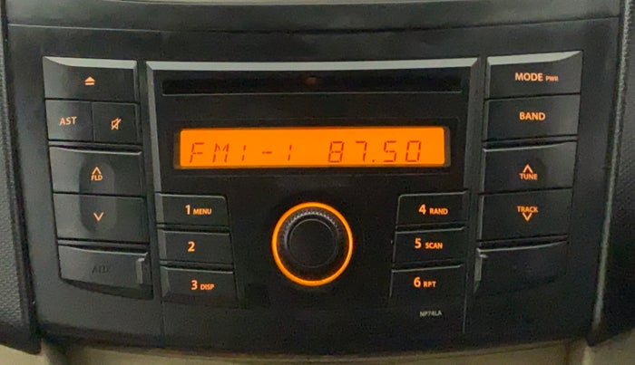 2013 Maruti Swift Dzire VXI, CNG, Manual, 66,921 km, Infotainment System
