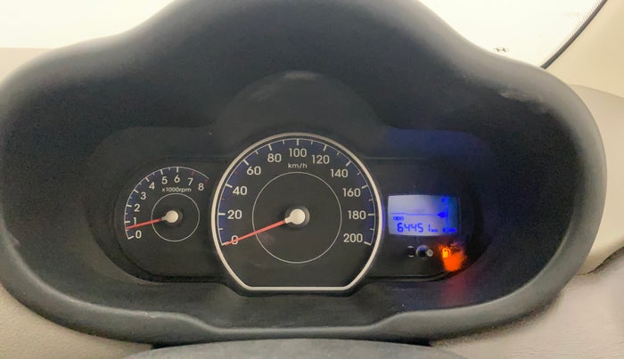 2012 Hyundai i10 MAGNA 1.2, CNG, Manual, 64,441 km, Odometer Image