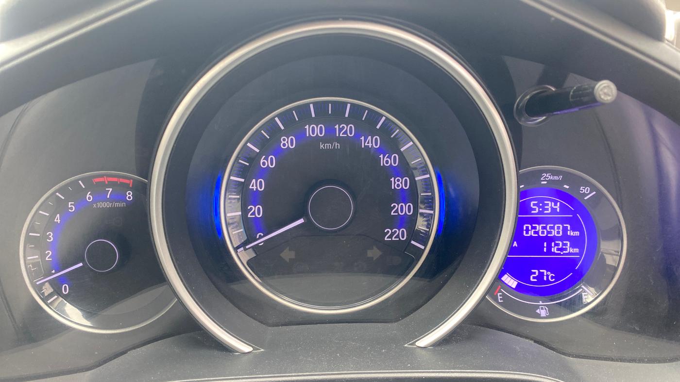 2016 Honda Jazz 1.2L I-VTEC VX, Petrol, Manual, 26,587 km, Odometer Image