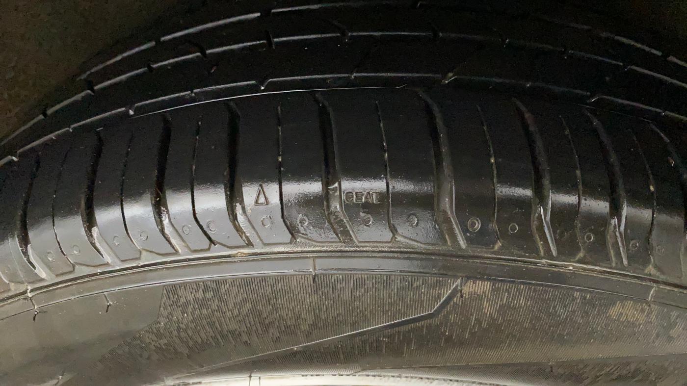 2020 Maruti S Cross SIGMA 1.5, Petrol, Manual, 53,946 km, Left Rear Tyre Tread