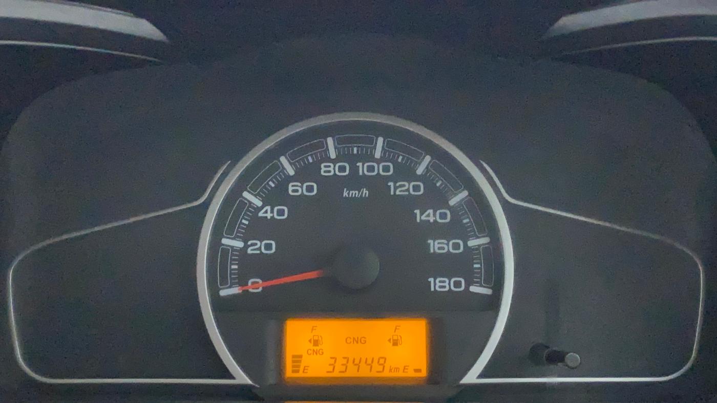 2022 Maruti Alto LXI OPT CNG, CNG, Manual, 33,449 km, Odometer Image