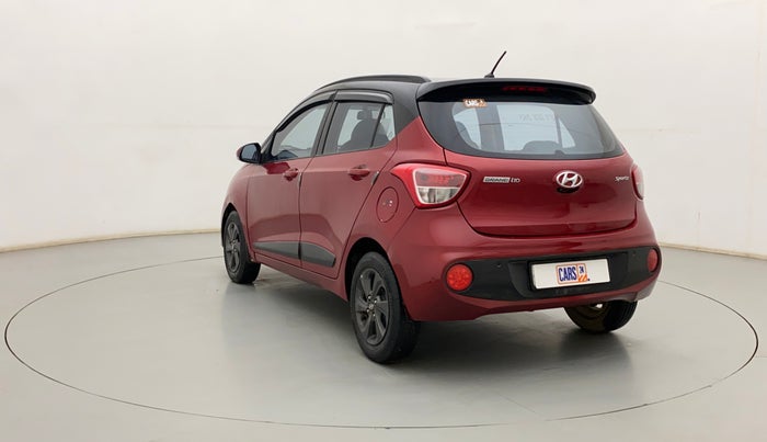 2018 Hyundai Grand i10 SPORTZ 1.2 KAPPA VTVT DUAL TONE, Petrol, Manual, 94,790 km, Left Back Diagonal