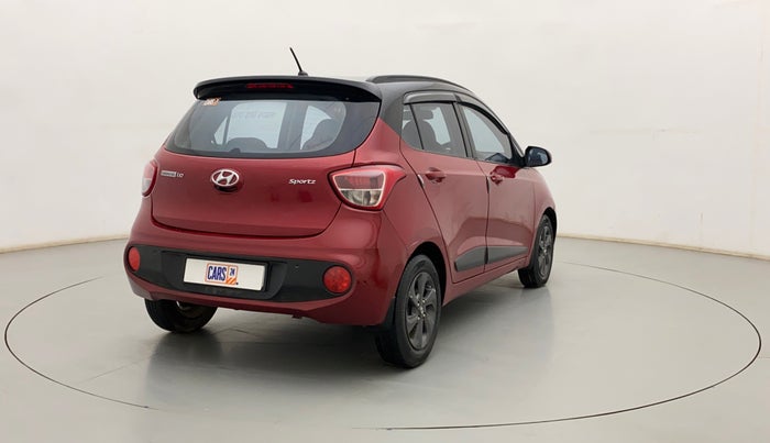 2018 Hyundai Grand i10 SPORTZ 1.2 KAPPA VTVT DUAL TONE, Petrol, Manual, 94,790 km, Right Back Diagonal