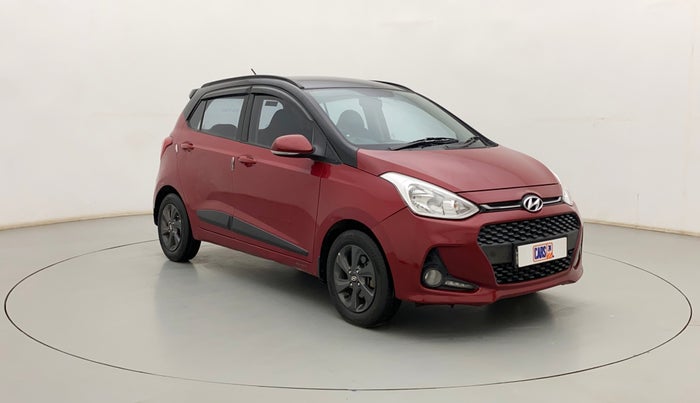 2018 Hyundai Grand i10 SPORTZ 1.2 KAPPA VTVT DUAL TONE, Petrol, Manual, 94,790 km, Right Front Diagonal