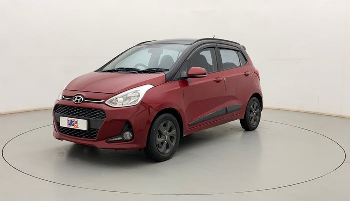2018 Hyundai Grand i10 SPORTZ 1.2 KAPPA VTVT DUAL TONE, Petrol, Manual, 94,790 km, Left Front Diagonal