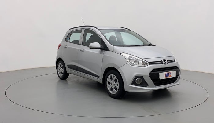 2016 Hyundai Grand i10 SPORTZ 1.2 KAPPA VTVT, Petrol, Manual, 71,464 km, Right Front Diagonal