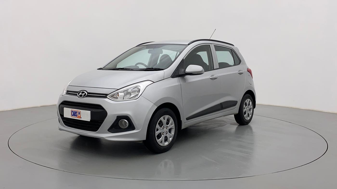 2016 Hyundai Grand i10 SPORTZ 1.2 KAPPA VTVT, Petrol, Manual, 71,464 km, Left Front Diagonal