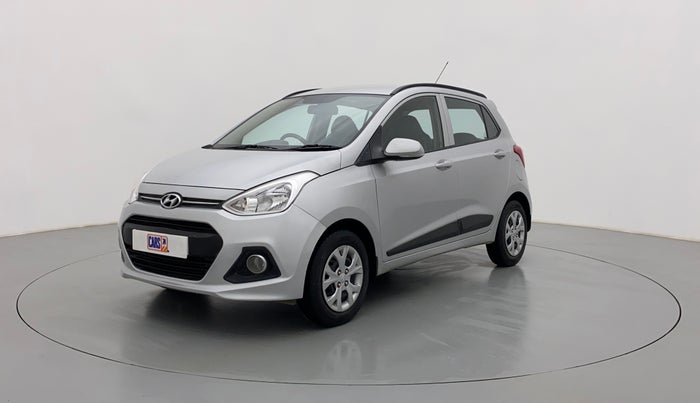 2016 Hyundai Grand i10 SPORTZ 1.2 KAPPA VTVT, Petrol, Manual, 71,464 km, Left Front Diagonal
