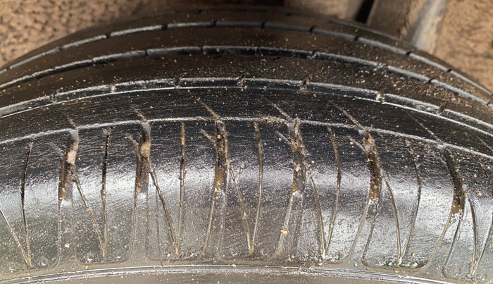 2021 KIA SONET HTX PLUS 1.0 IMT, Petrol, Manual, 70,037 km, Left Rear Tyre Tread