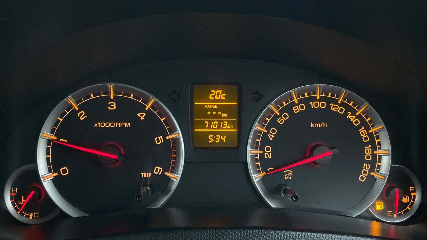 2014 Maruti Swift ZDI, Diesel, Manual, 71,072 km, Odometer Image