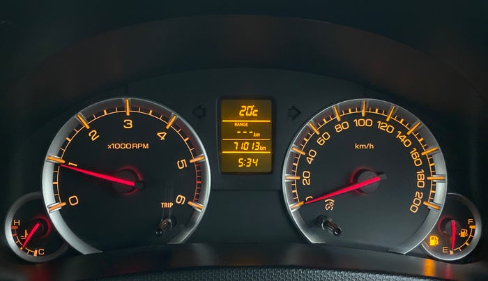 2014 Maruti Swift ZDI, Diesel, Manual, 71,072 km, Odometer Image