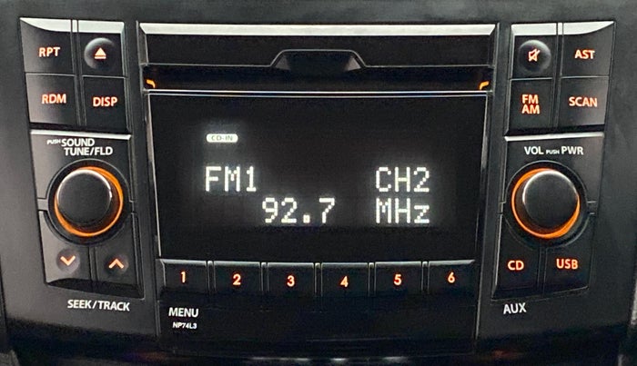 2014 Maruti Swift ZDI, Diesel, Manual, 71,072 km, Infotainment System