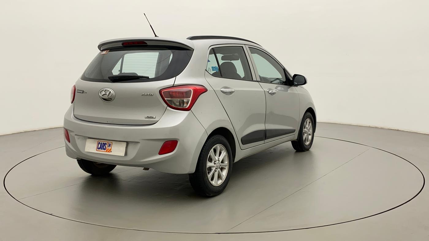 2015 Hyundai Grand i10 ASTA AT 1.2 KAPPA VTVT, Petrol, Automatic, 88,935 km, Right Back Diagonal