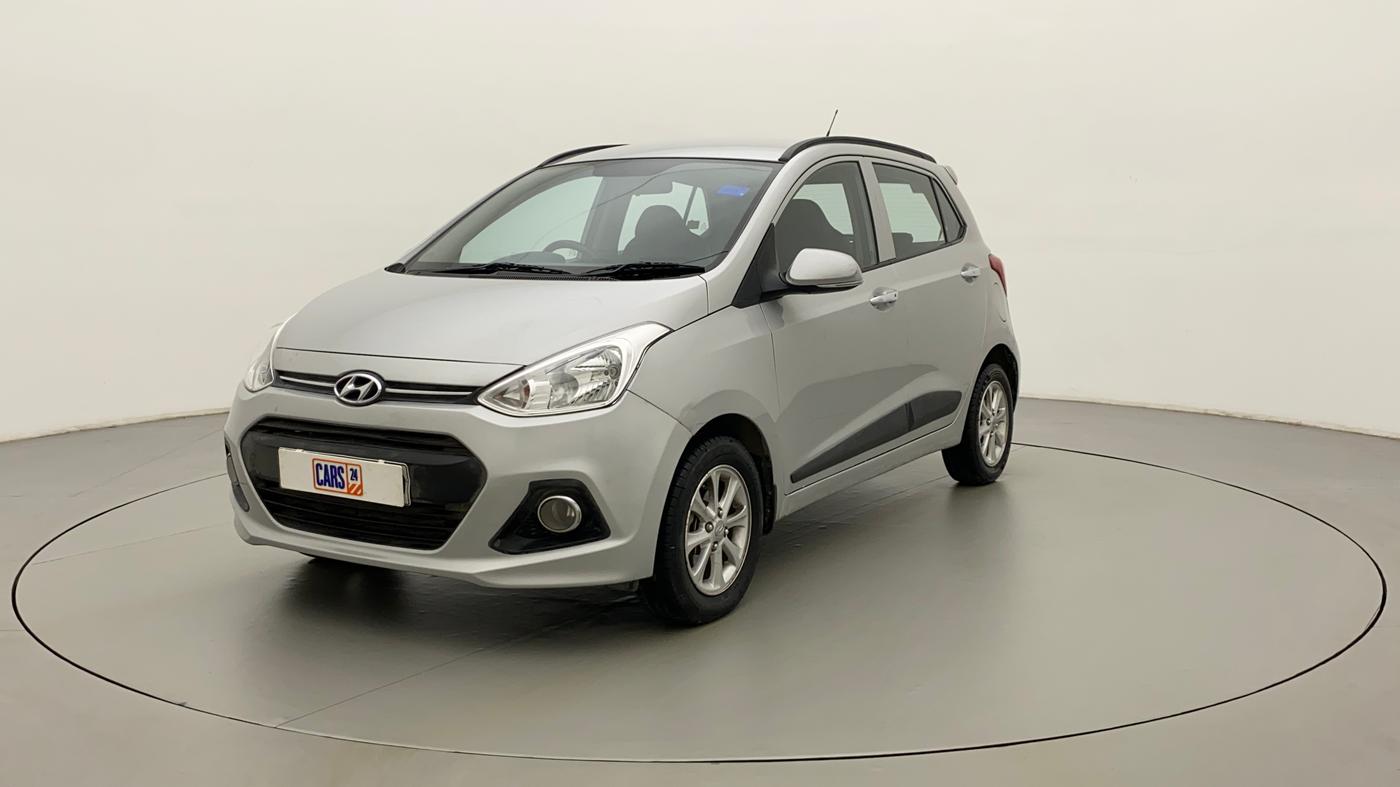2015 Hyundai Grand i10 ASTA AT 1.2 KAPPA VTVT, Petrol, Automatic, 88,935 km, Left Front Diagonal
