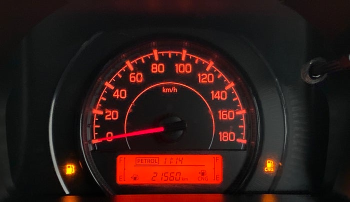 2021 Maruti New Wagon-R 1.0 Lxi (o) cng, CNG, Manual, 21,559 km, Odometer Image