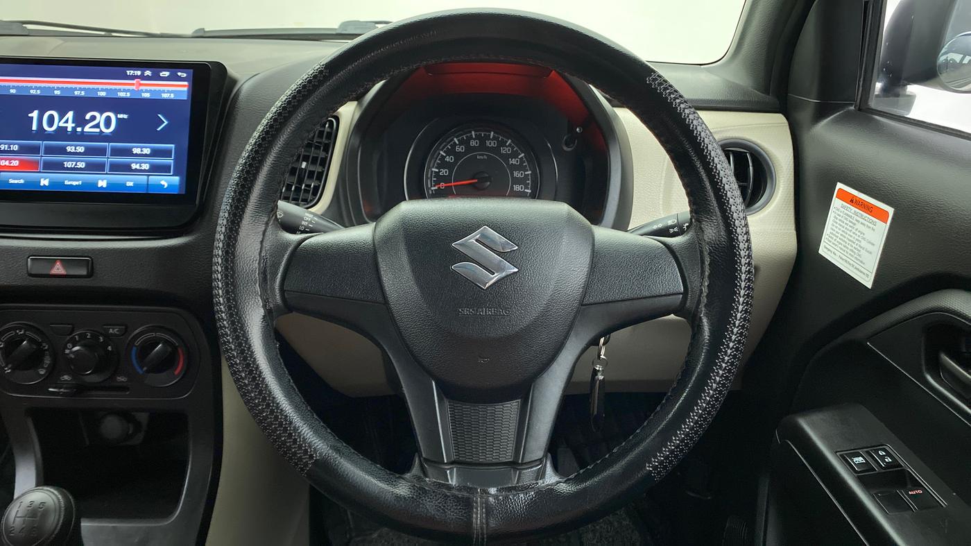 2021 Maruti New Wagon-R 1.0 Lxi (o) cng, CNG, Manual, 21,559 km, Steering Wheel Close Up