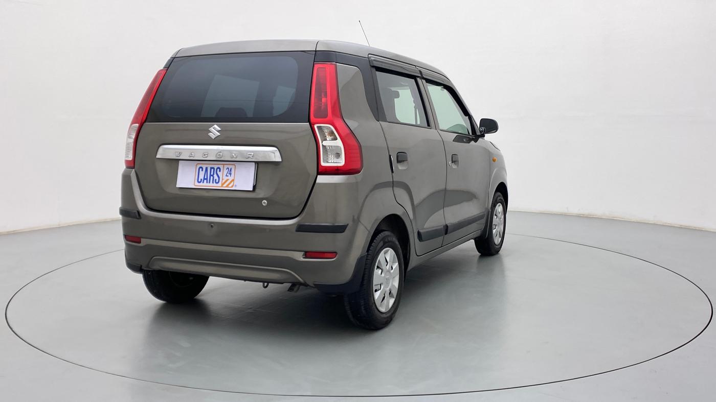 2021 Maruti New Wagon-R 1.0 Lxi (o) cng, CNG, Manual, 21,559 km, Right Back Diagonal