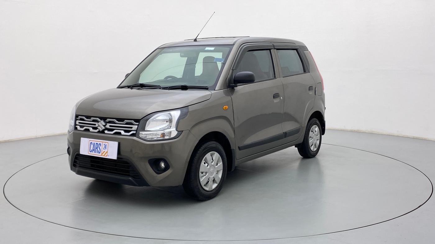2021 Maruti New Wagon-R 1.0 Lxi (o) cng, CNG, Manual, 21,559 km, Left Front Diagonal
