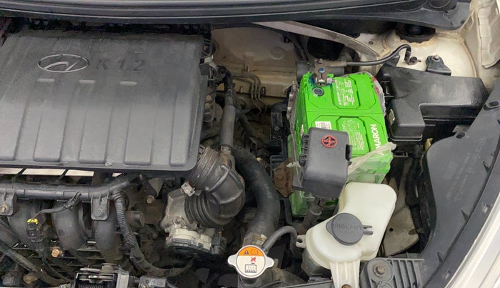 2013 Hyundai Grand i10 SPORTZ 1.2 KAPPA VTVT, Petrol, Manual, 28,268 km, Engine View - Left