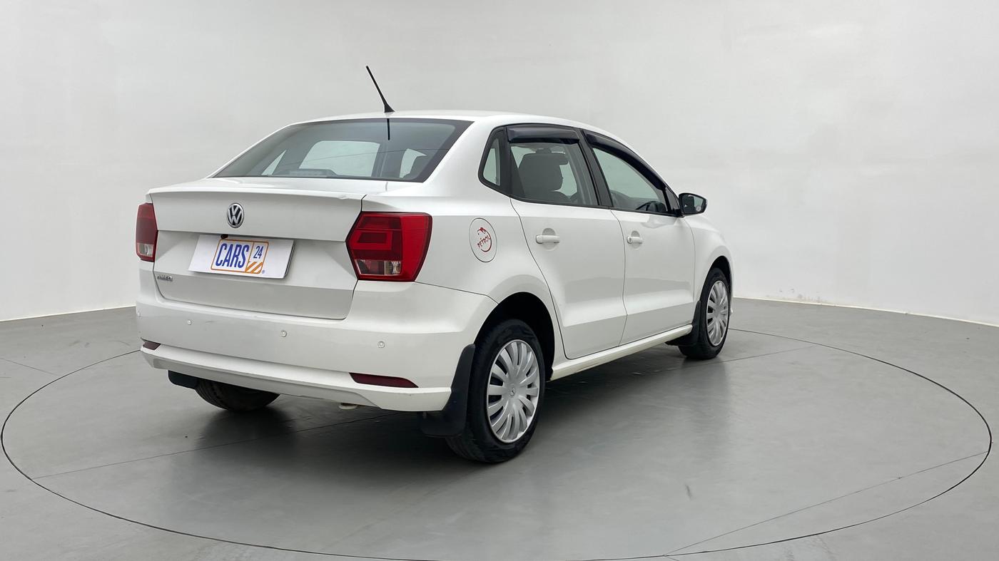 2018 Volkswagen Ameo COMFORTLINE 1.0, Petrol, Manual, 28,430 km, Right Back Diagonal