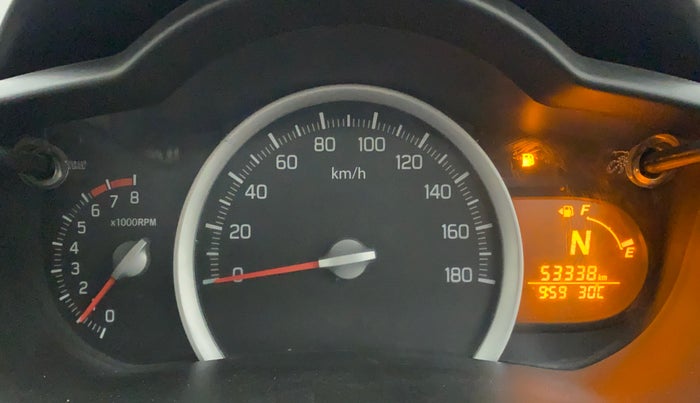 2016 Maruti Celerio ZXI AMT, Petrol, Automatic, 53,338 km, Odometer Image