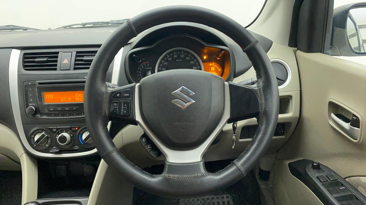 2016 Maruti Celerio ZXI AMT, Petrol, Automatic, 53,338 km, Steering Wheel Close Up
