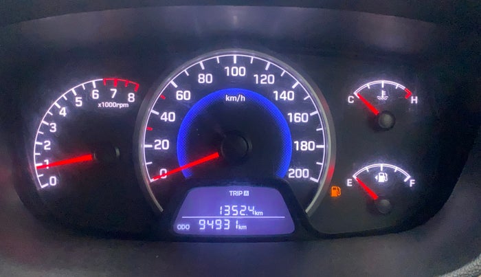 2017 Hyundai Grand i10 MAGNA 1.2 KAPPA VTVT, Petrol, Manual, 94,931 km, Odometer Image