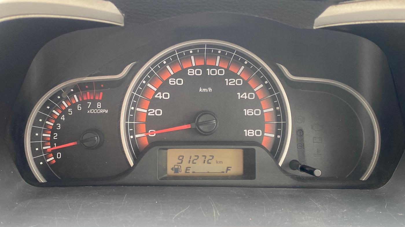 2015 Maruti Alto K10 VXI, Petrol, Manual, 91,272 km, Odometer Image