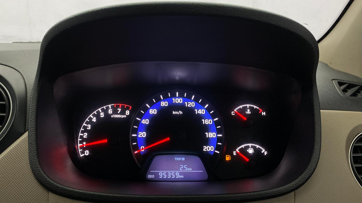 2014 Hyundai Xcent S (O) 1.2, Petrol, Manual, 95,357 km, Odometer Image