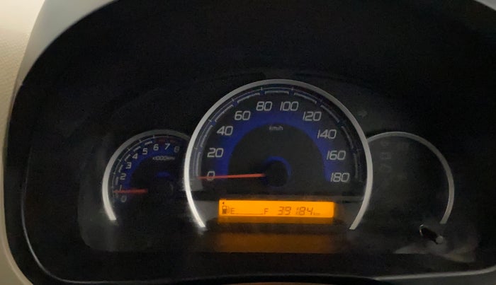 2017 Maruti Wagon R 1.0 VXI, Petrol, Manual, 39,175 km, Odometer Image