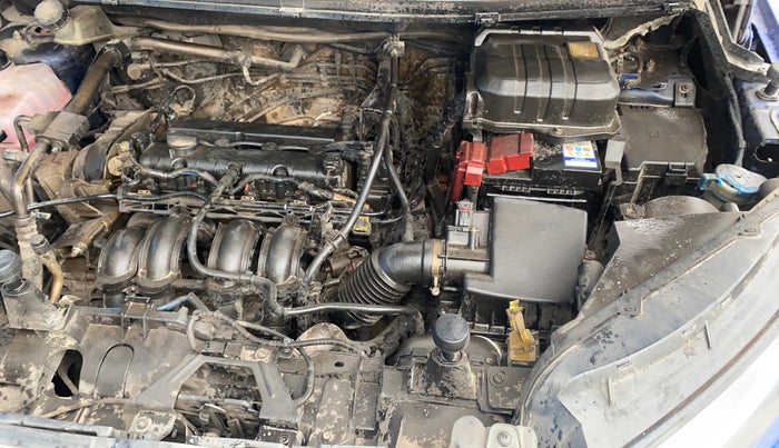 2015 Ford Ecosport TITANIUM 1.5L PETROL AT, Petrol, Automatic, 1,02,664 km, Engine View - Left