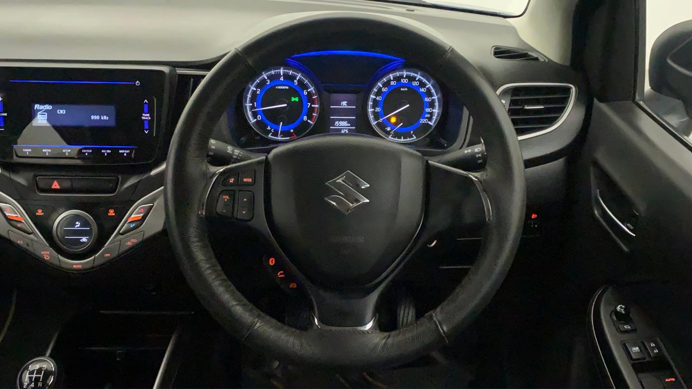 2020 Maruti Baleno DELTA PETROL 1.2, Petrol, Manual, 15,986 km, Steering Wheel Close Up