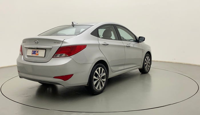 2016 Hyundai Verna FLUIDIC 4S 1.6 VTVT SX, Petrol, Manual, 50,206 km, Right Back Diagonal