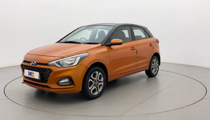 2018 Hyundai Elite i20 ASTA 1.2 DUAL TONE, Petrol, Manual, 43,643 km, Left Front Diagonal