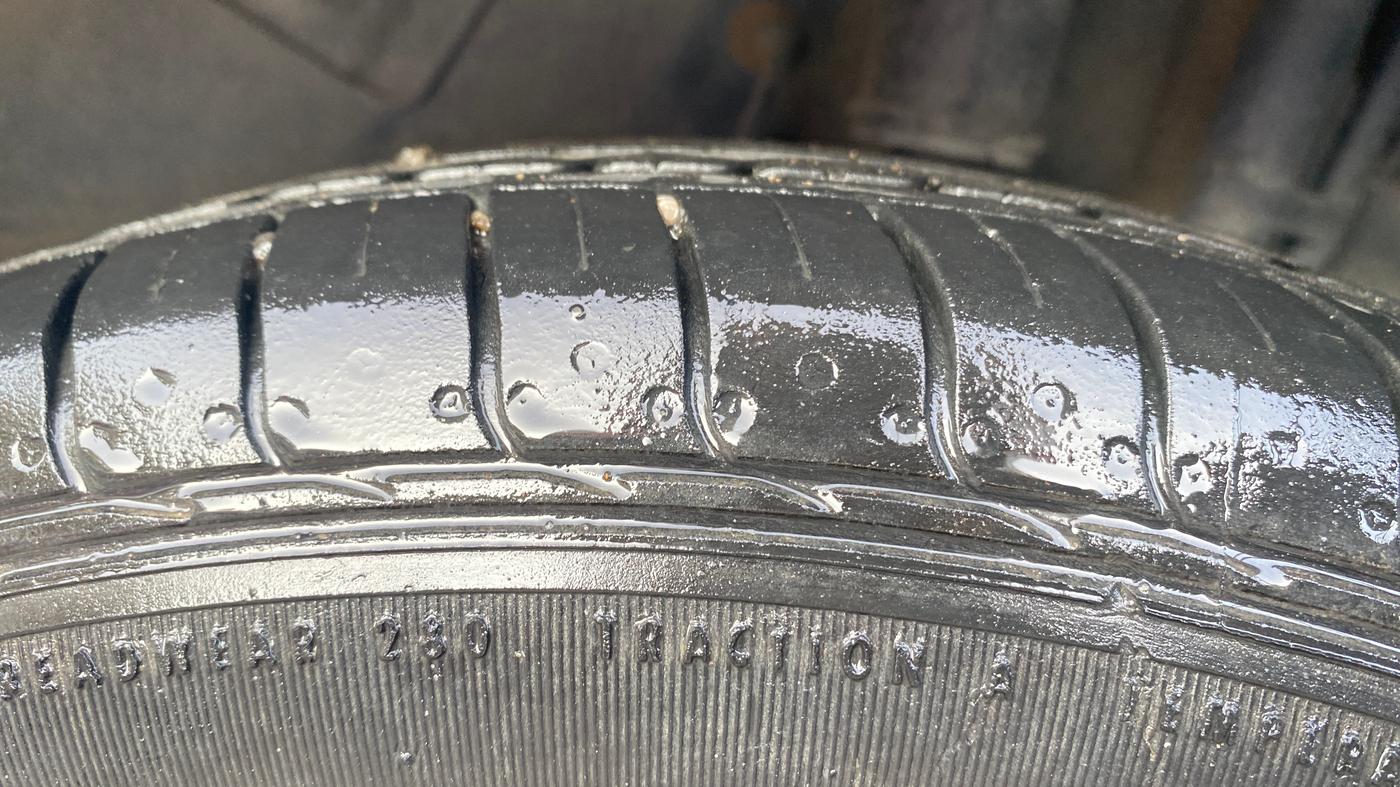 2021 Tata NEXON XE PETROL, Petrol, Manual, 50,312 km, Left Rear Tyre Tread
