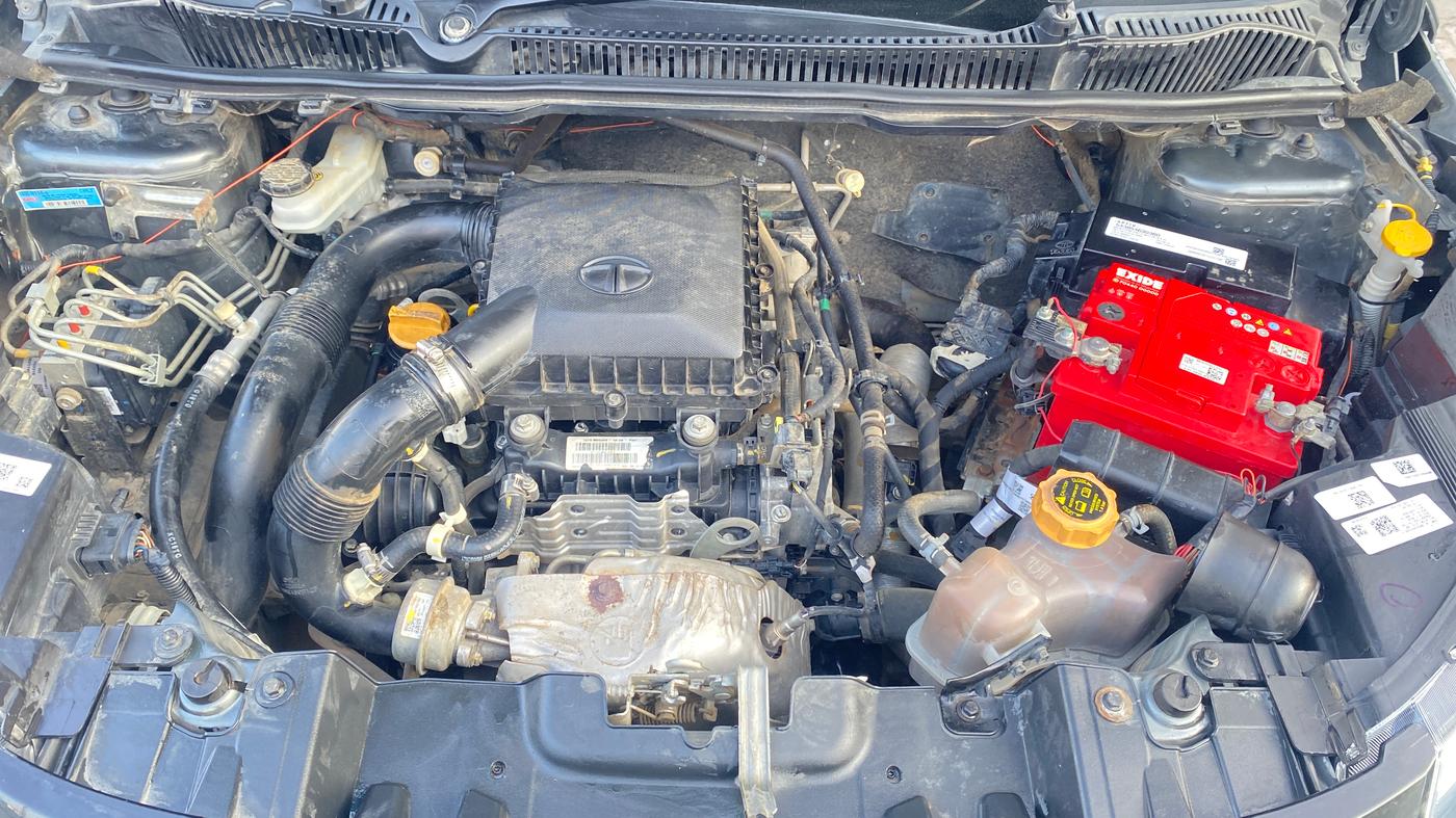 2021 Tata NEXON XE PETROL, Petrol, Manual, 50,312 km, Engine View