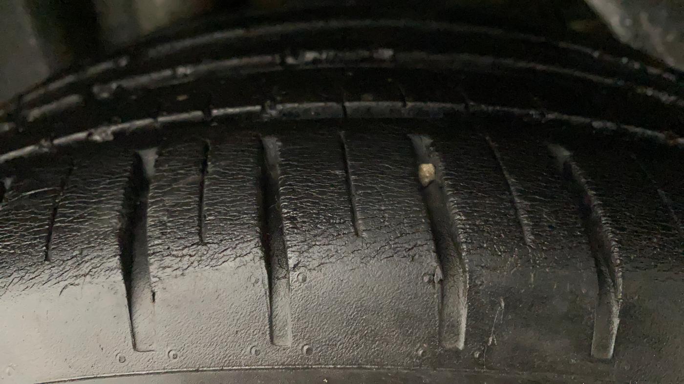2020 Ford Figo Aspire TITANIUM PLUS 1.5 DIESEL, Diesel, Manual, 36,923 km, Right Rear Tyre Tread