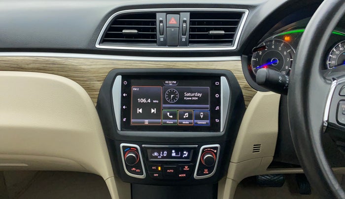 2021 Maruti Ciaz ALPHA  AT 1.5 SHVS PETROL, Petrol, Automatic, 31,708 km, Air Conditioner
