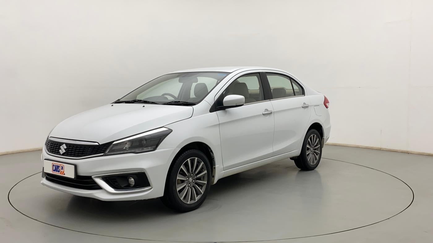 2021 Maruti Ciaz ALPHA  AT 1.5 SHVS PETROL, Petrol, Automatic, 31,708 km, Left Front Diagonal