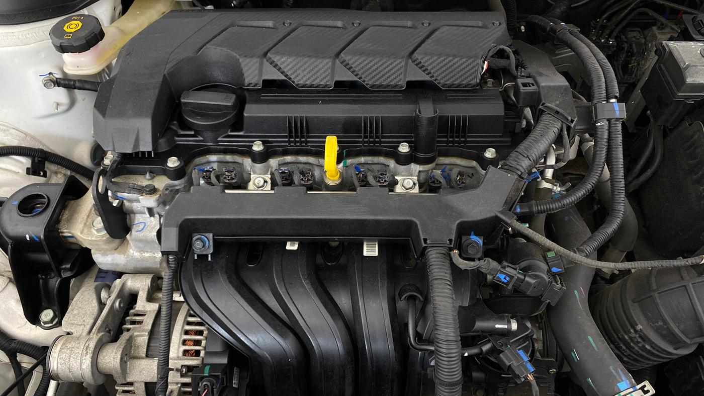 2024 Hyundai Verna SX(O) 1.5 MPI IVT , Petrol, Automatic, 9,034 km, Engine View