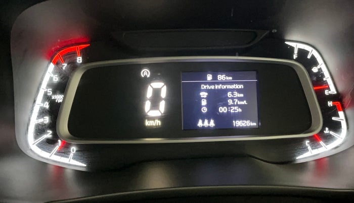 2023 KIA SONET HTE 1.2, Petrol, Manual, 19,618 km, Odometer Image