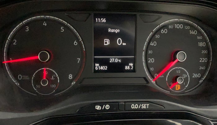 2022 Volkswagen VIRTUS HIGHLINE TSI 1.0 MT, Petrol, Manual, 61,366 km, Odometer Image