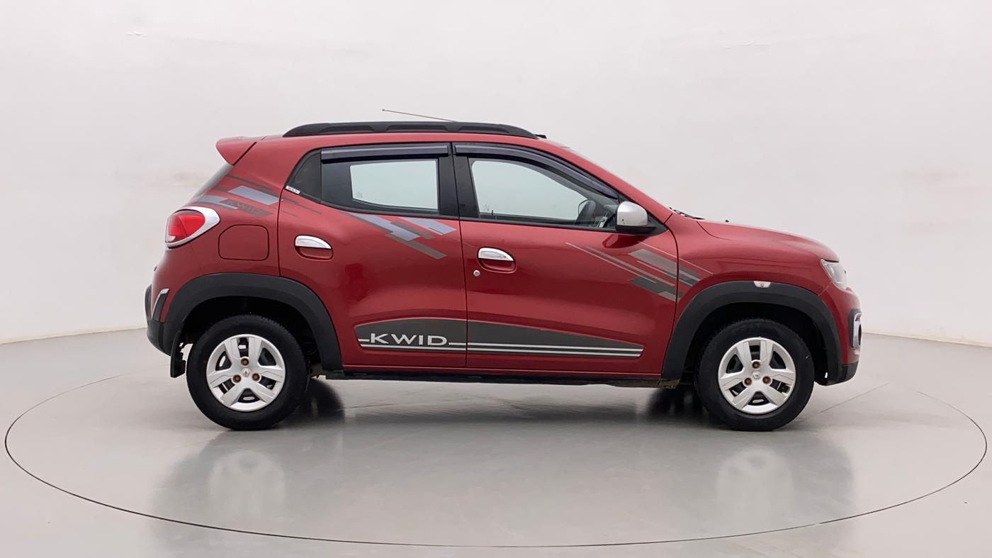 2018 Renault Kwid RXT 1.0 (O), Petrol, Manual, 64,804 km, Right Side View