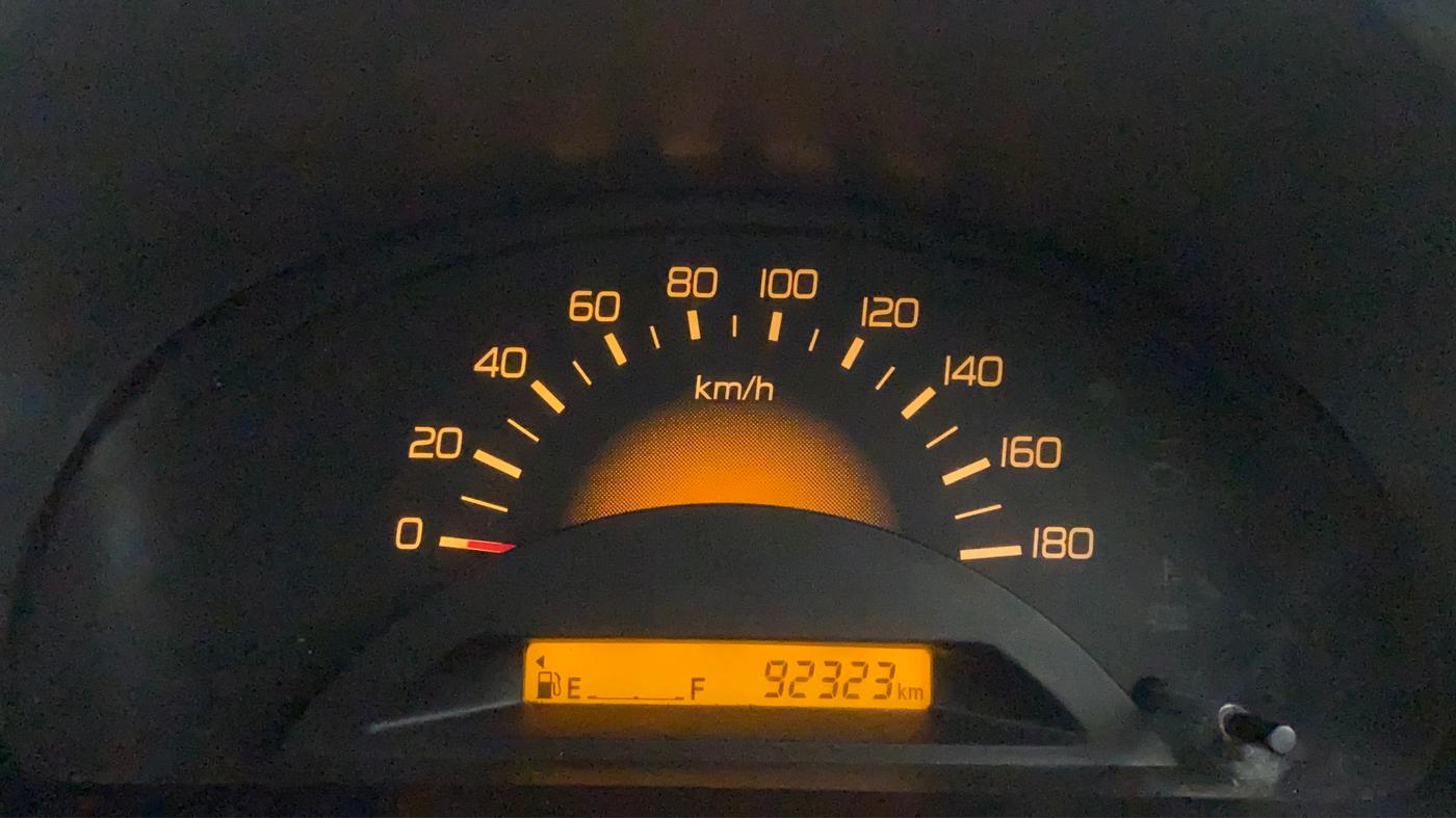 2017 Maruti Wagon R 1.0 LXI CNG, CNG, Manual, 92,580 km, Odometer Image